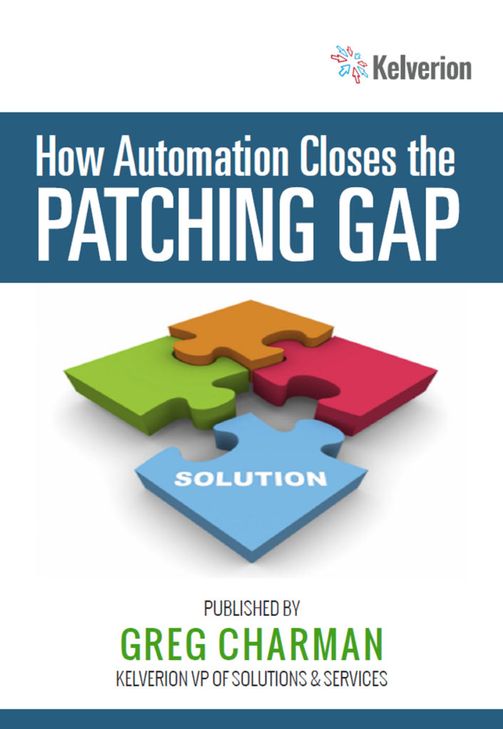 How automation closes the patching gap guide front cover