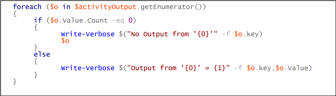azure automation best practices handle no output azure automation best practices handle no output