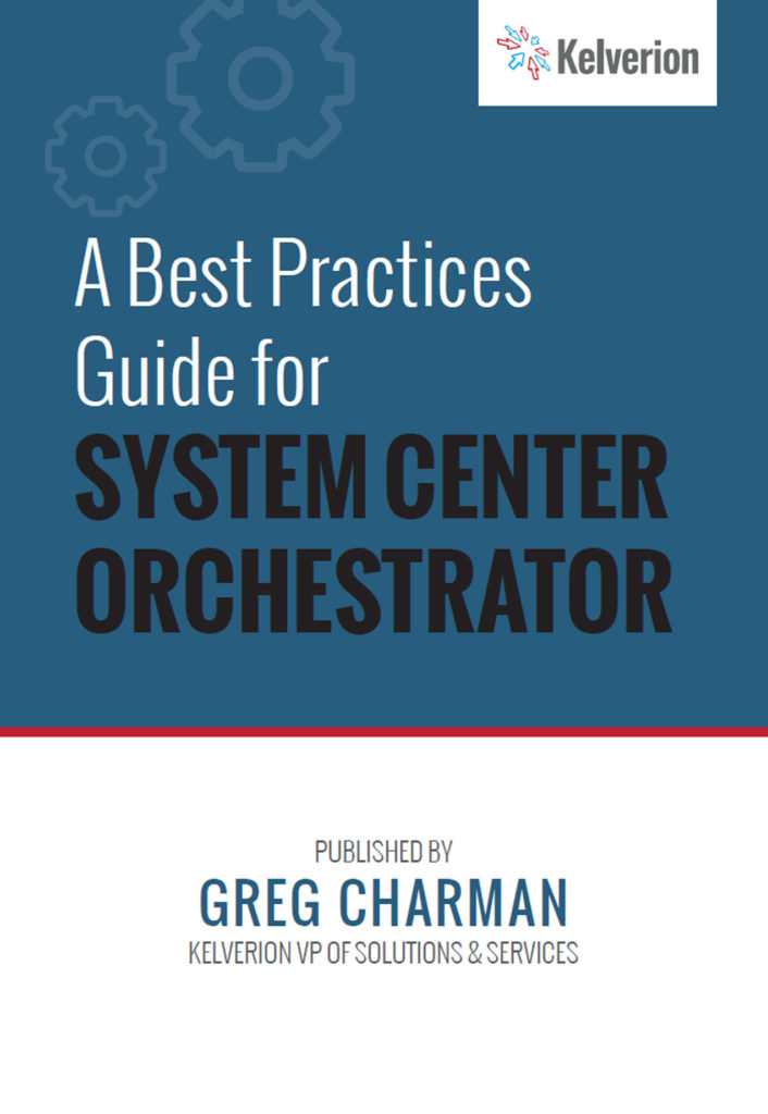 System Center Orchestrator Best Practices guide front cover