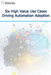 Six high value use cases driving automation guide front cover